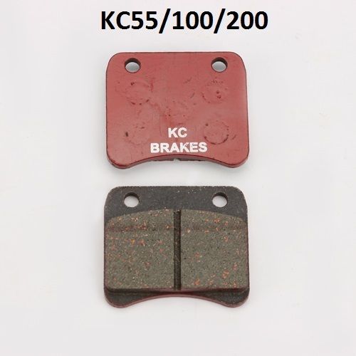 Bremsbeläge Bremsbelag Medium  Rot  KC55/100/200