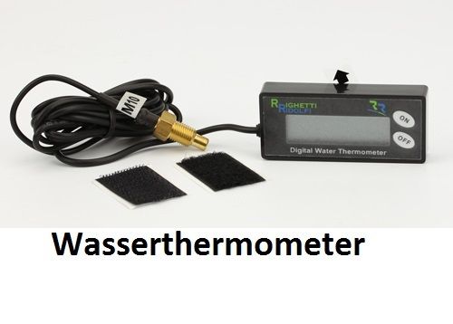 Kart Digital Wasserthermometer incl. Fühler auch Rotax Max