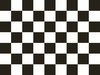 Kart Flagge Fahne schwarz weiss karriert Zielflagge 800 x 800 mm