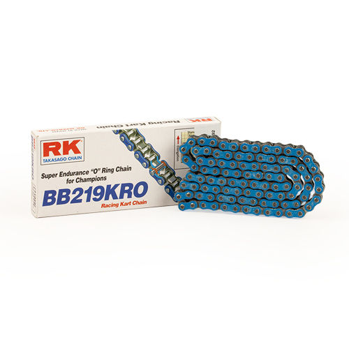 RK blau O-Ring 219er Kette BB219KRO Kartkette Bambini X30 Rotax